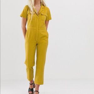 RELISTED for Jennaolive UO Denim ZipFront Jumpsuit